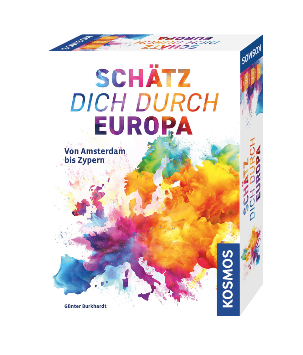 Gesellschaftsspiel KOSMOS Schätz dich durch Europa