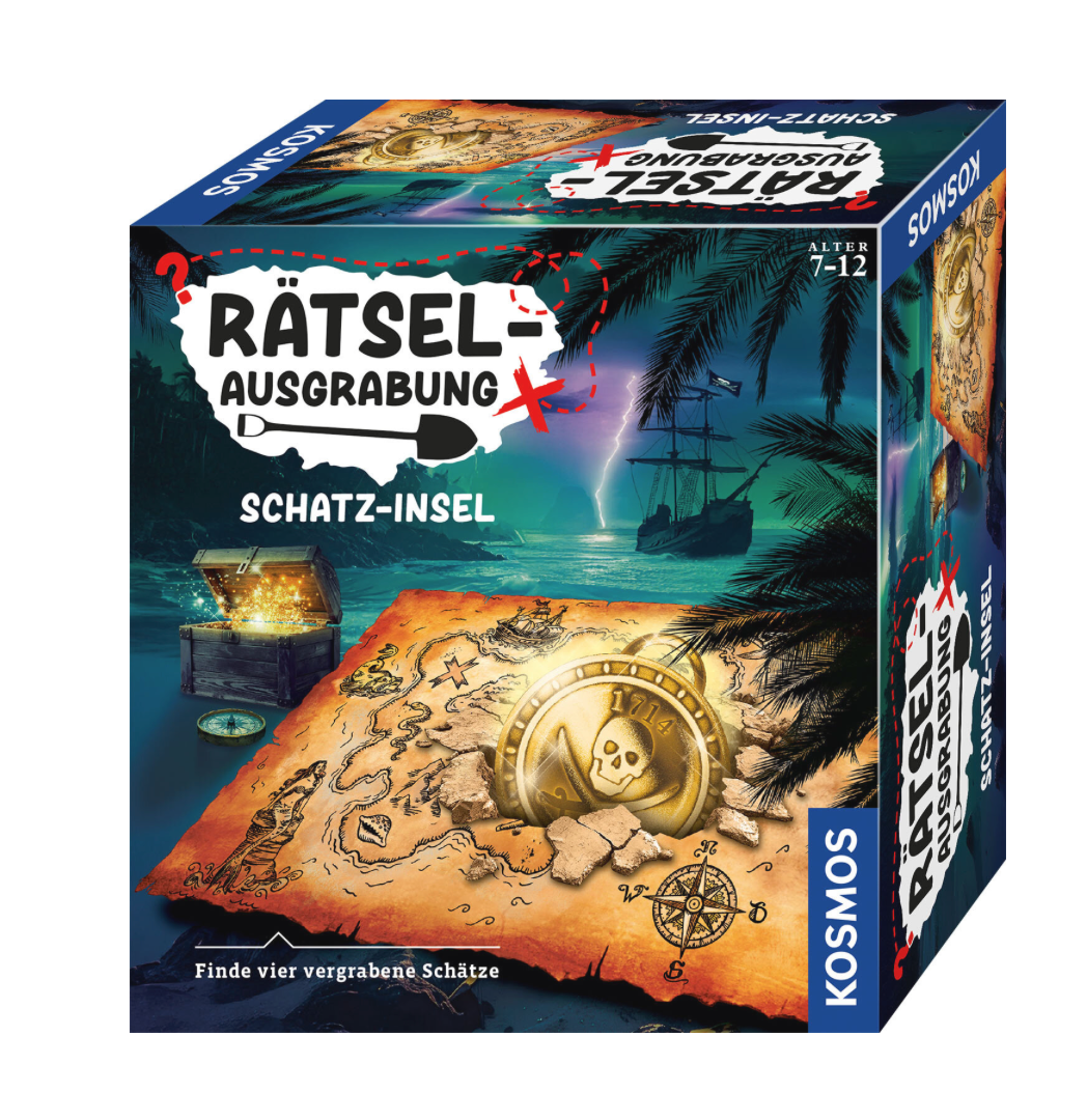 Rätsel-Ausgrabung Schatzinsel