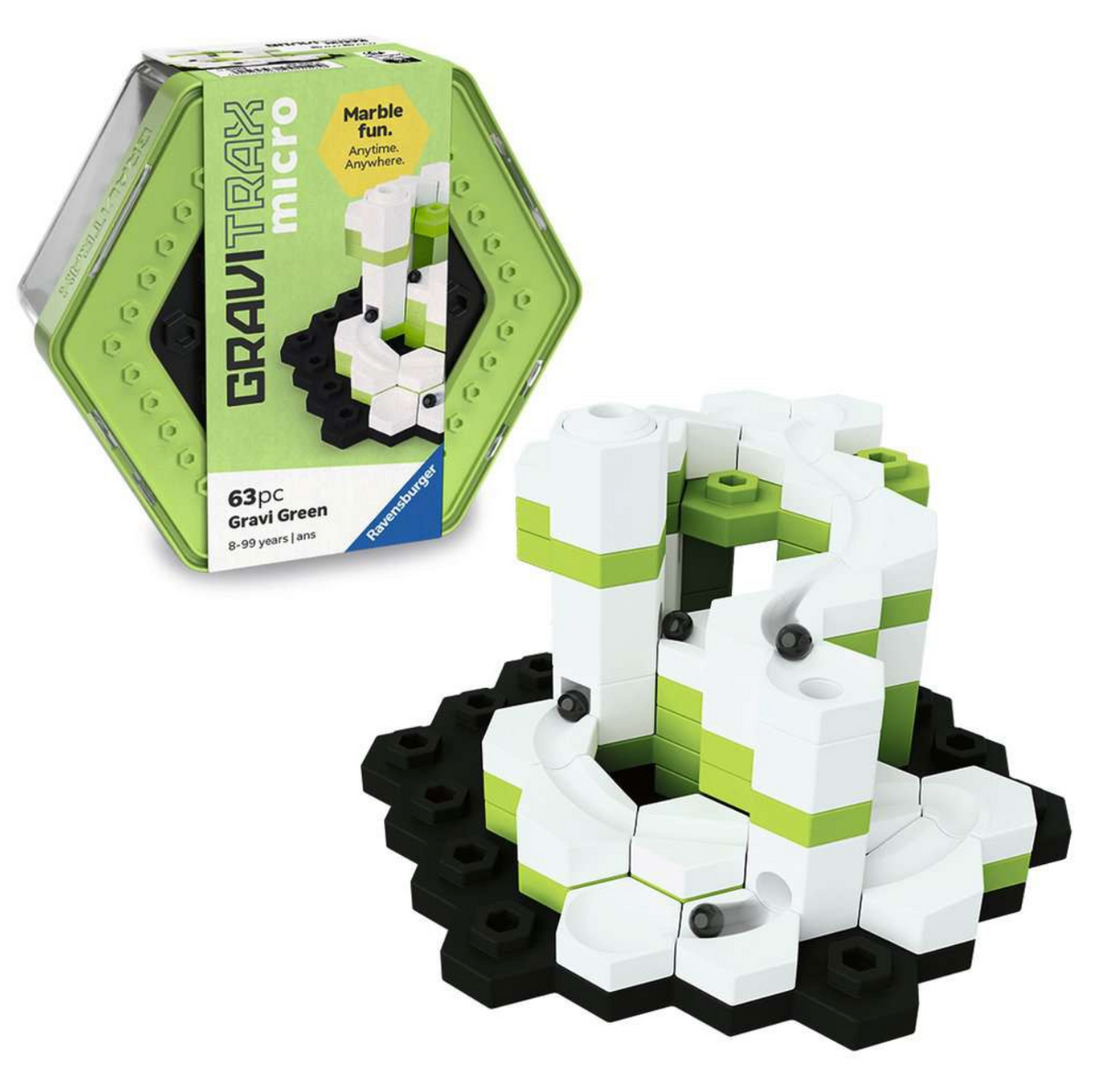 GraviTrax micro⎮ Gravi Green (63 pc)