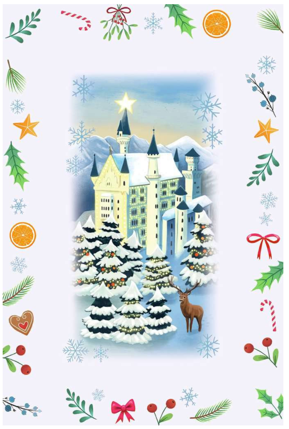 Puzzle-Adventskalender 24x 56 Teile - Christmas around the World