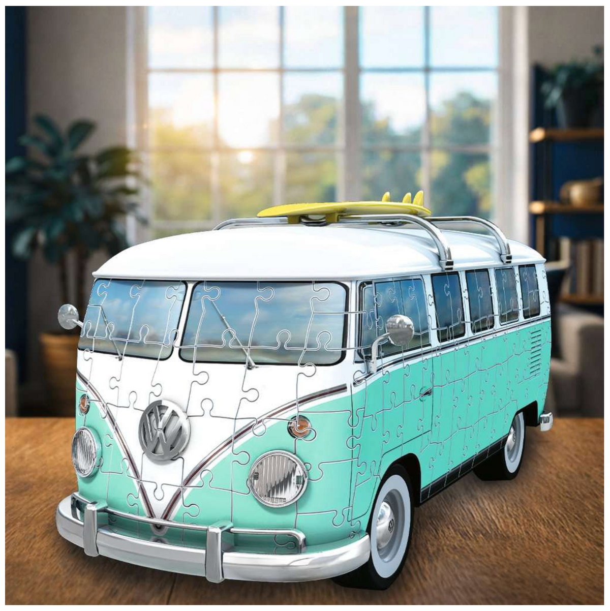 3D Puzzle Iconics: Volkswagen T1 Chrom Editionon
