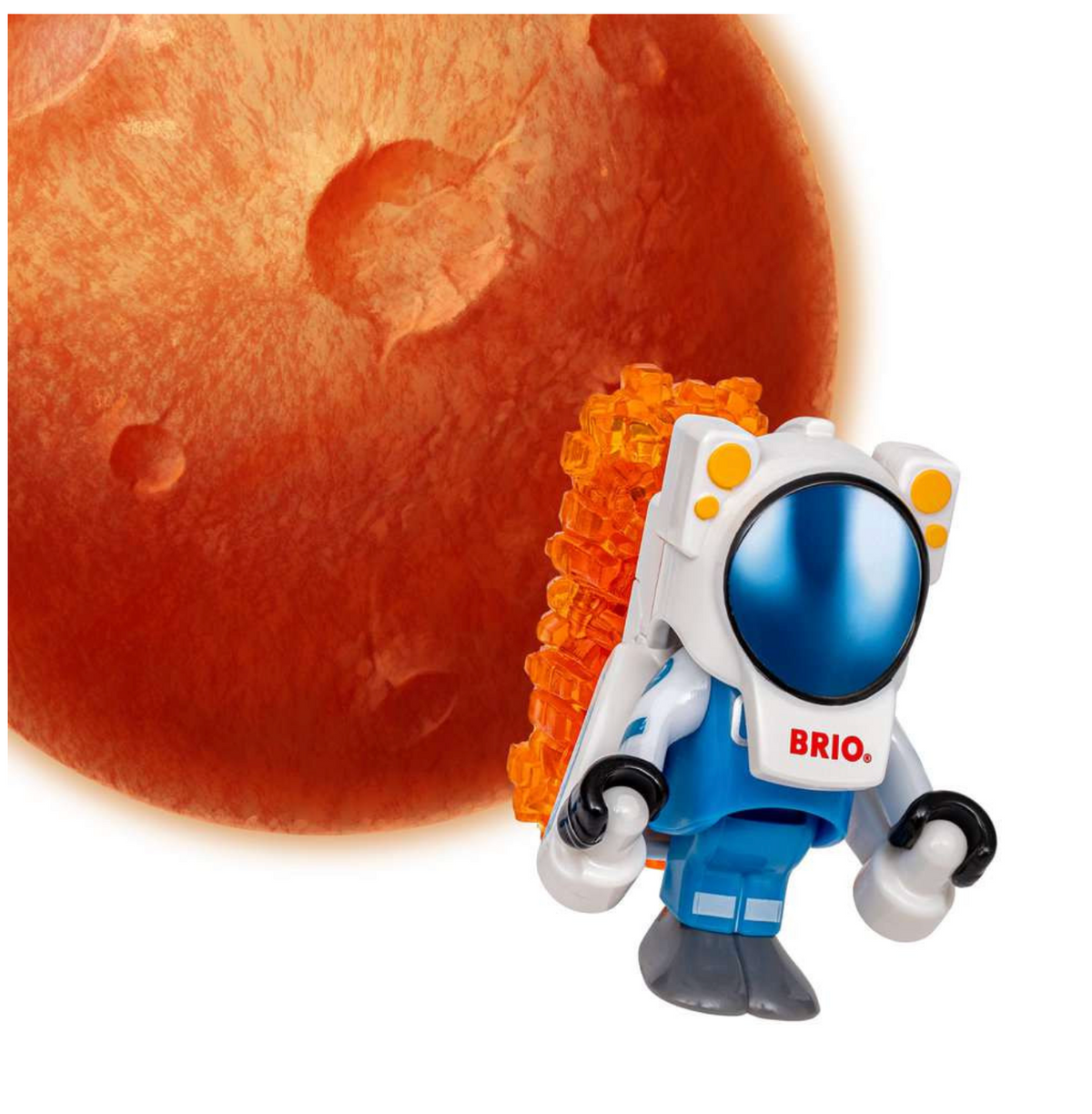 BRIO World Weltraumforschungs-Set - Holzeisenbahnset