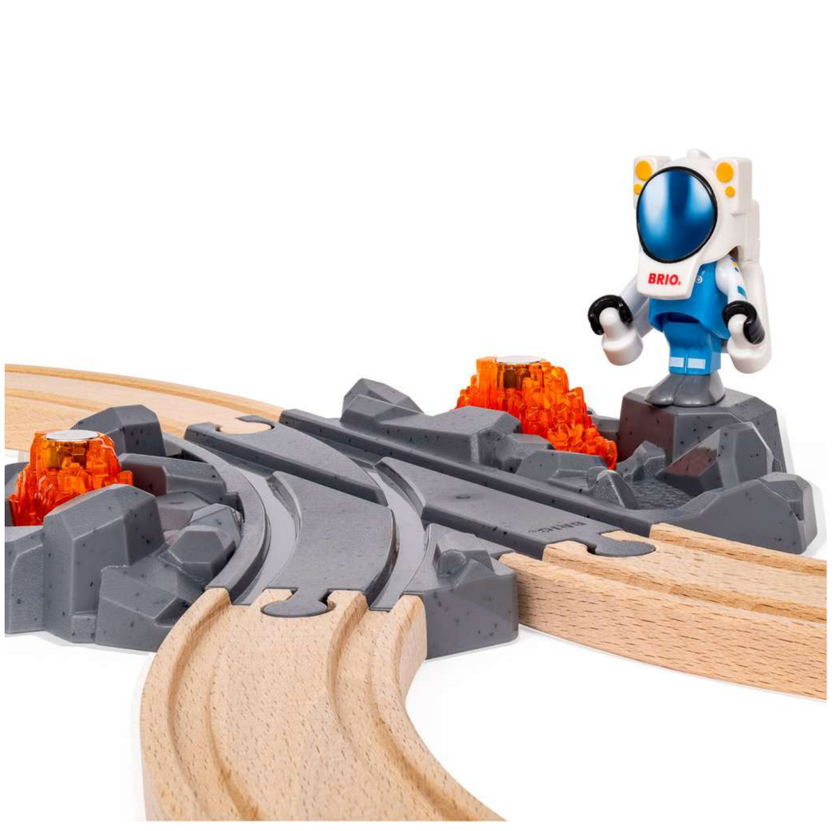 BRIO World Weltraumforschungs-Set - Holzeisenbahnset