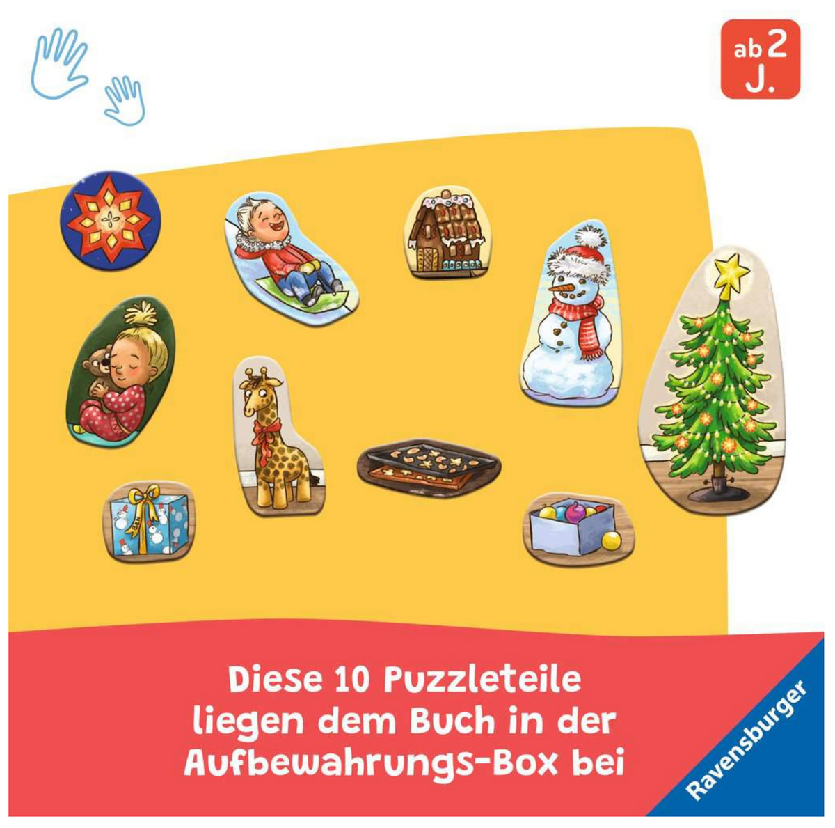Mein großes Puzzle-Spielbuch - Weihnachten