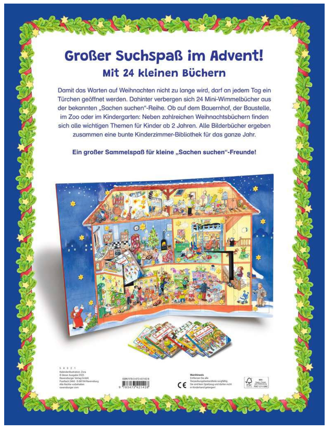 Mein großer Sachen suchen Adventskalender