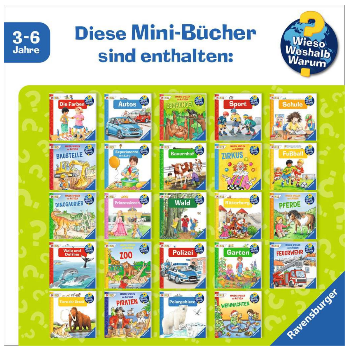 Wieso? Weshalb? Warum? Ravensburger Minis - Mein Adventskalender