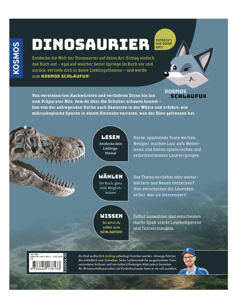 Sachbuch KOSMOS Kosmos Schlaufux ⎮ Dinosaurier