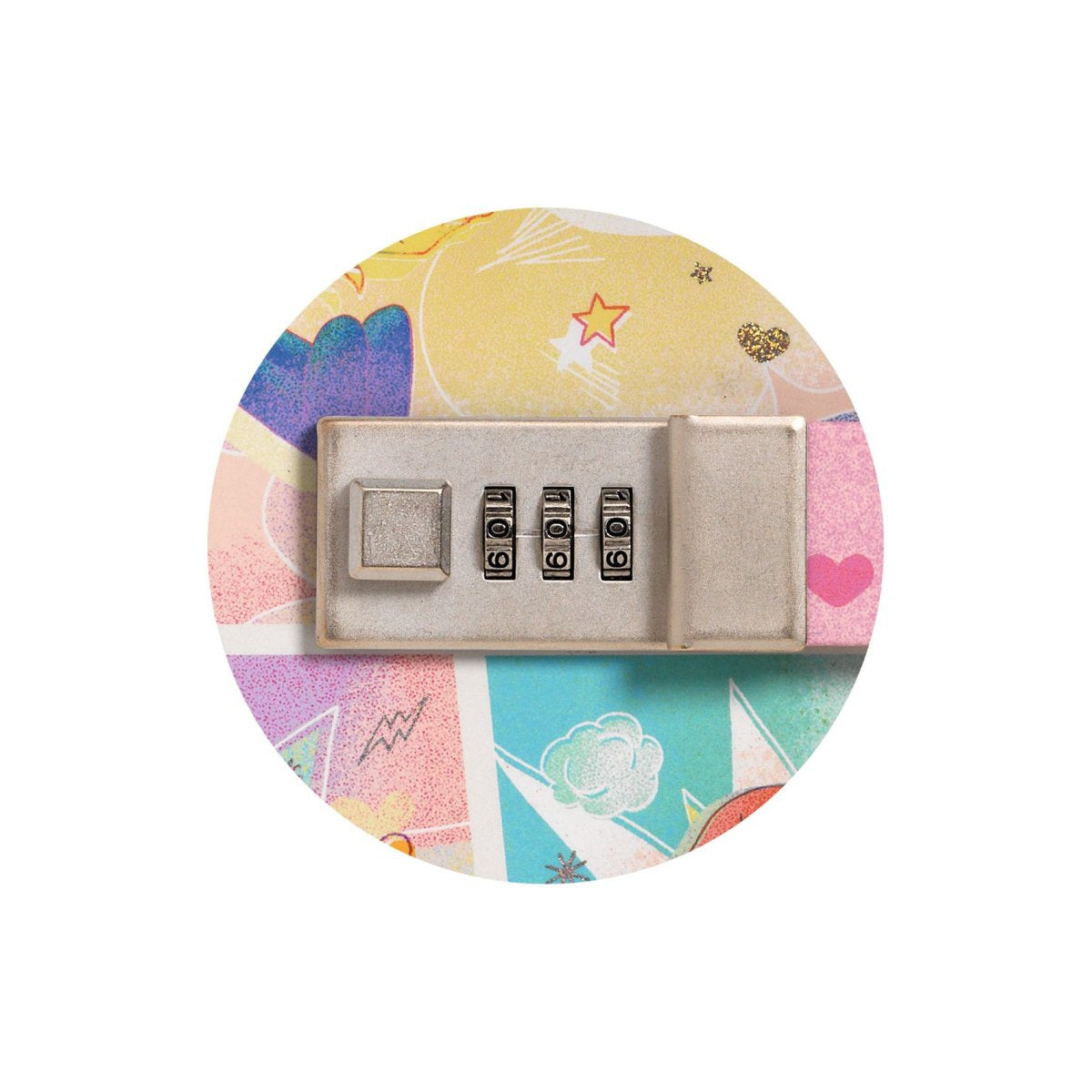 Eintragbuch DJECO Tagebuch mit Code Schloss