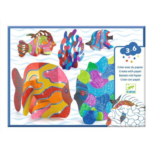 Malen DJECO Basteln 3-6: Unter Wasser