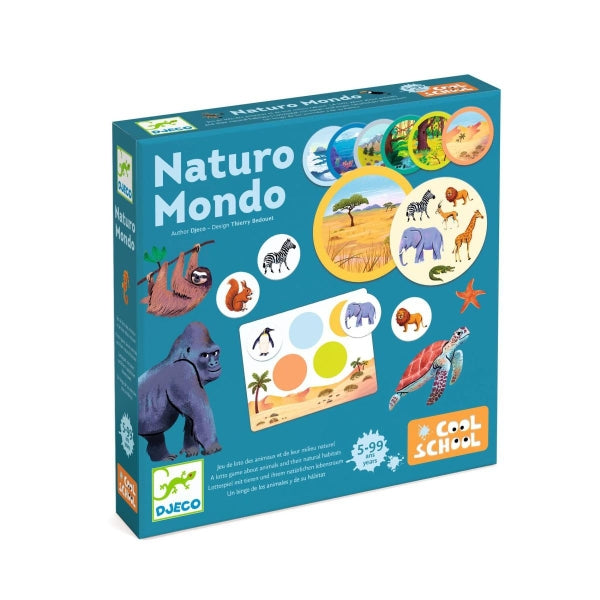 Spiel DJECO Spiele: Naturo Mondo