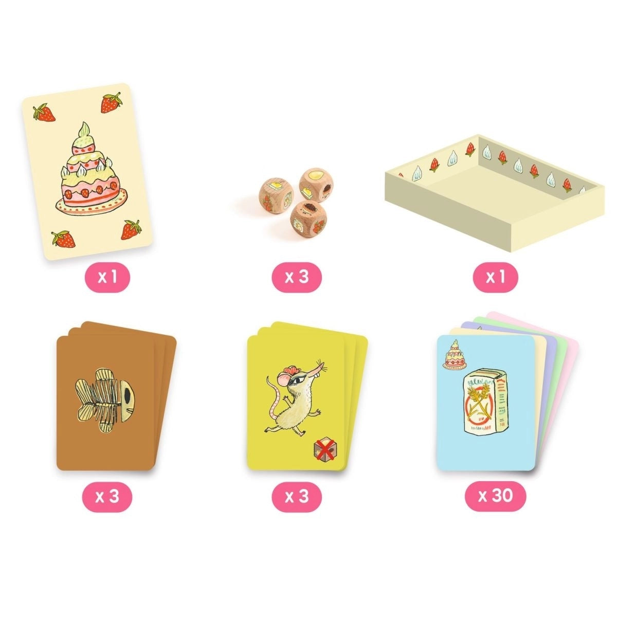 Puzzle DJECO Spiele: Sugar Cake