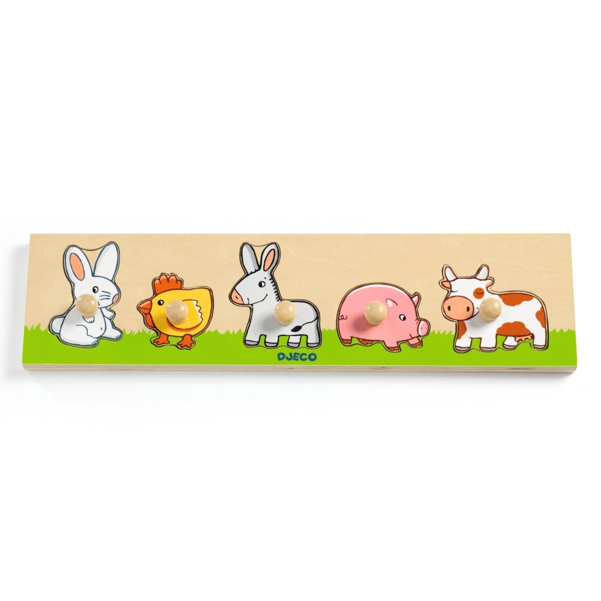 Puzzle DJECO Holzpuzzle: Farm'n'co