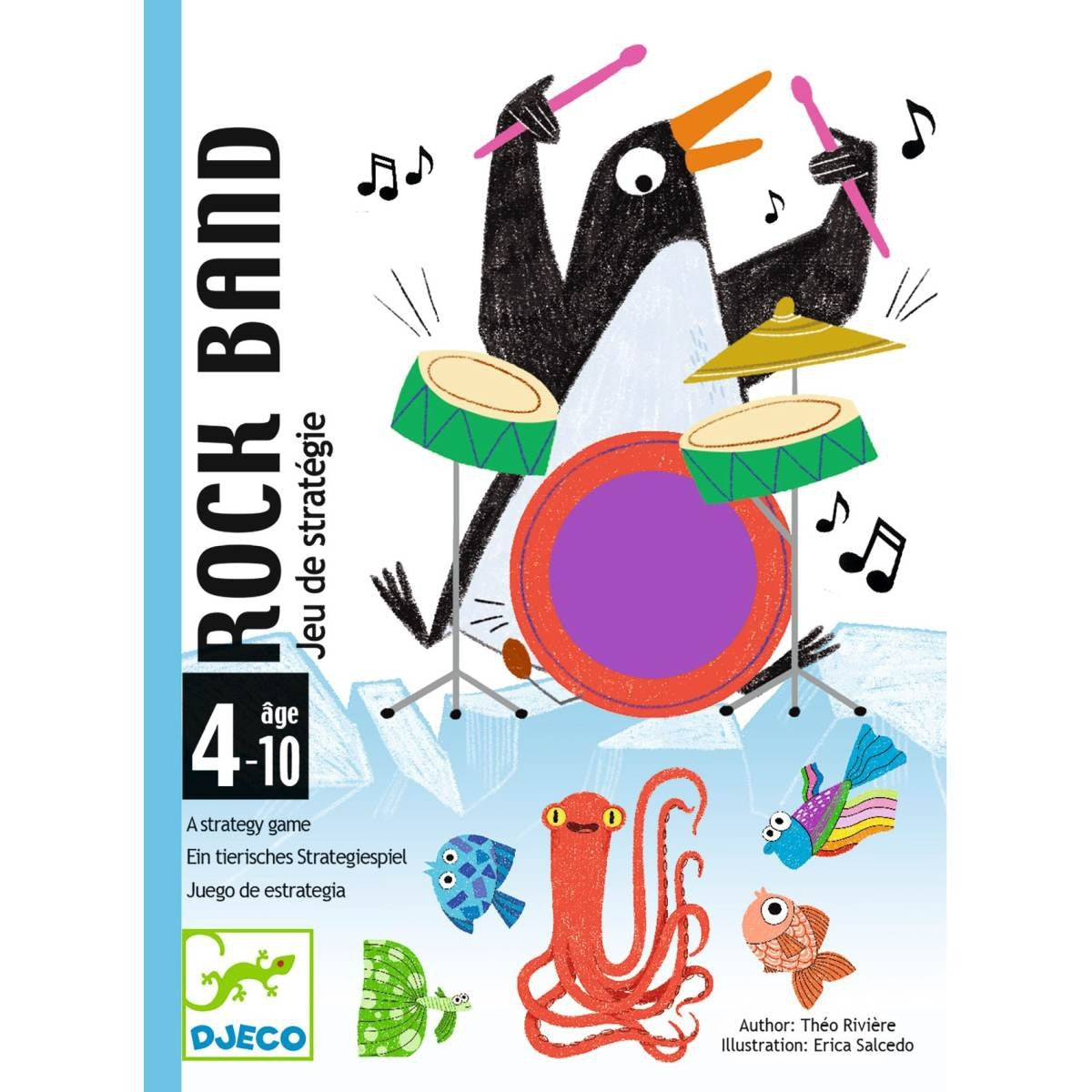 Spiel DJECO Kartenspiele: Rock Band