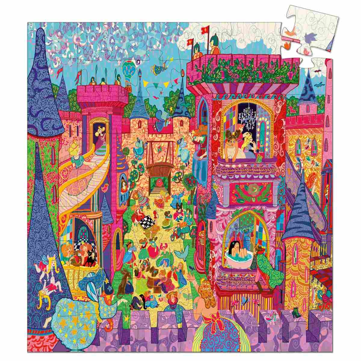 Puzzle DJECO Puzzle Feenschloss - 54 Teile 5+