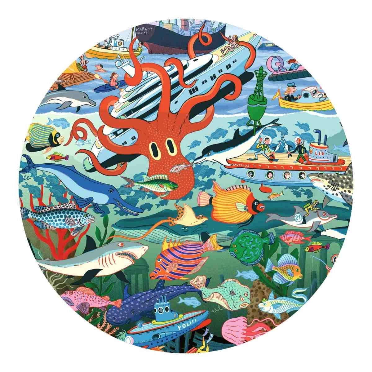 Wimmelpuzzle: Das Meer - 200 Teile
