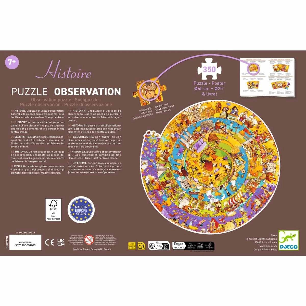 Puzzle: Geschichte - 350 Teile