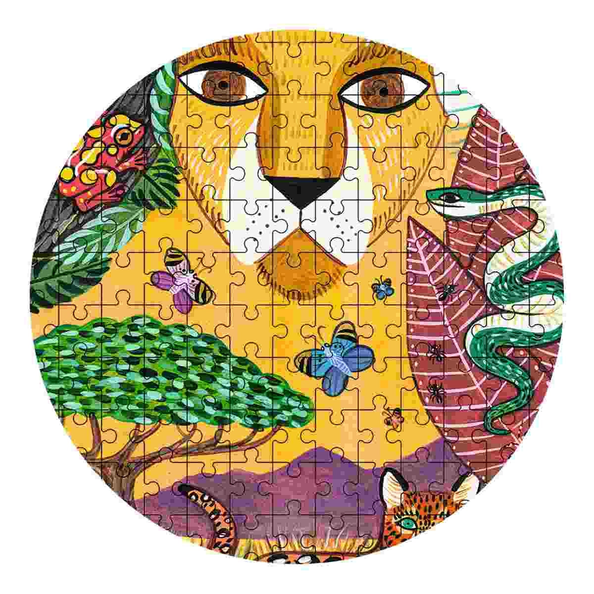 Puzzle DJECO Puzzle: Puzz'Art Löwe - 350 Teile