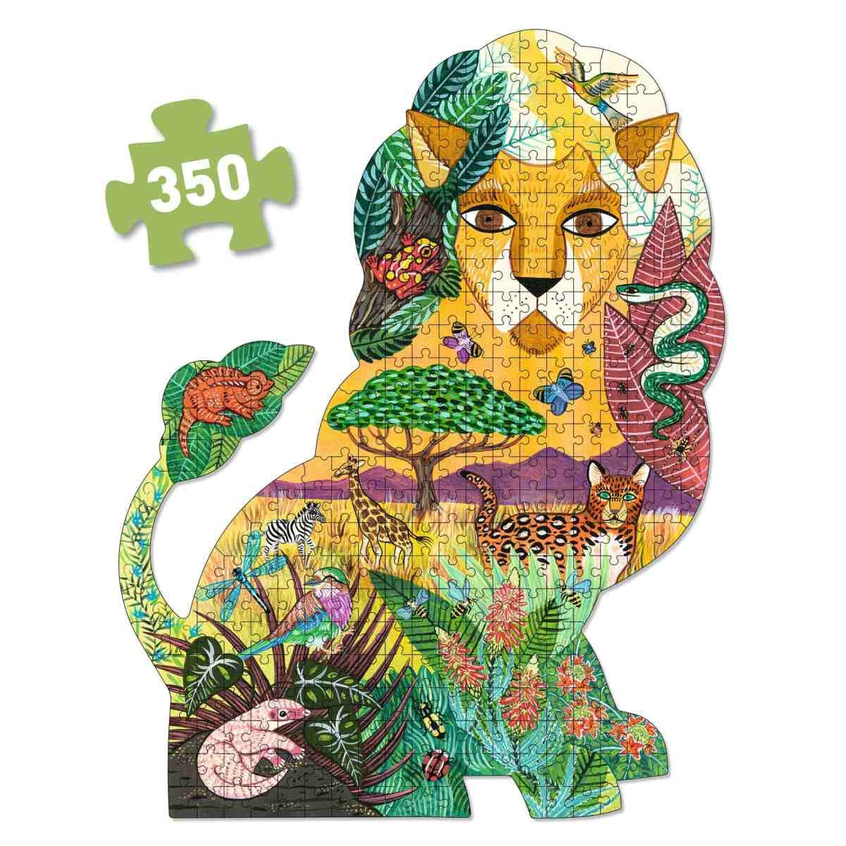 Puzzle DJECO Puzzle: Puzz'Art Löwe - 350 Teile