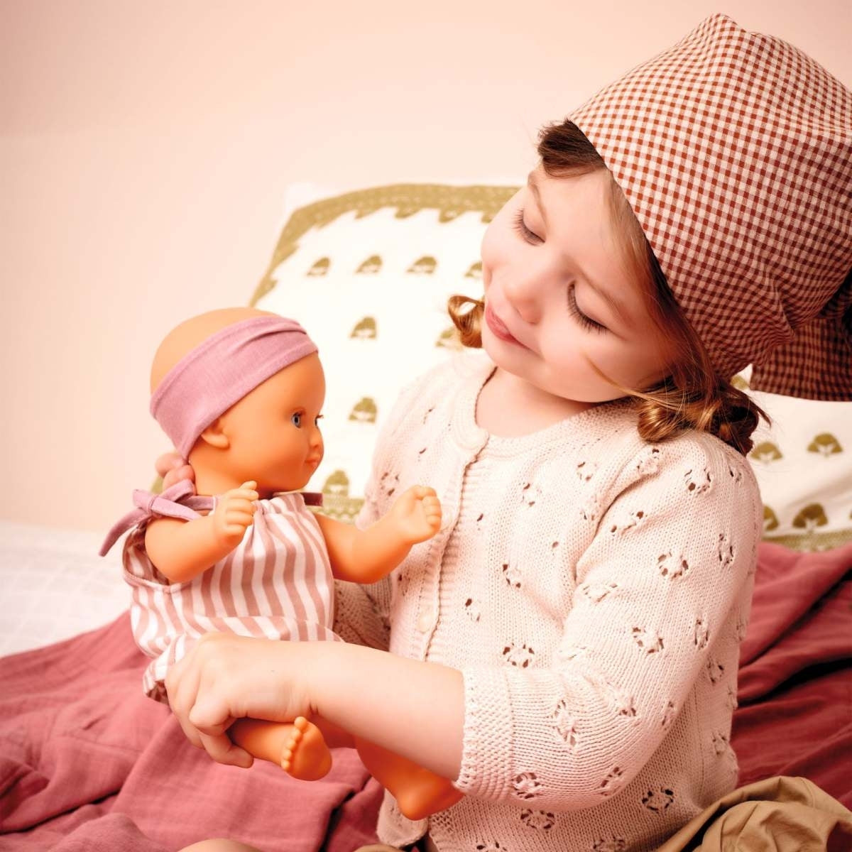 Puppen Djeco POMEA Badepuppe Mädchen Prune