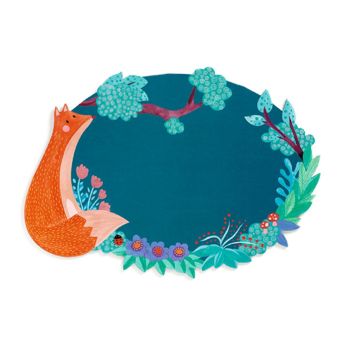 Basteln DJECO DIY: Türschild Wald