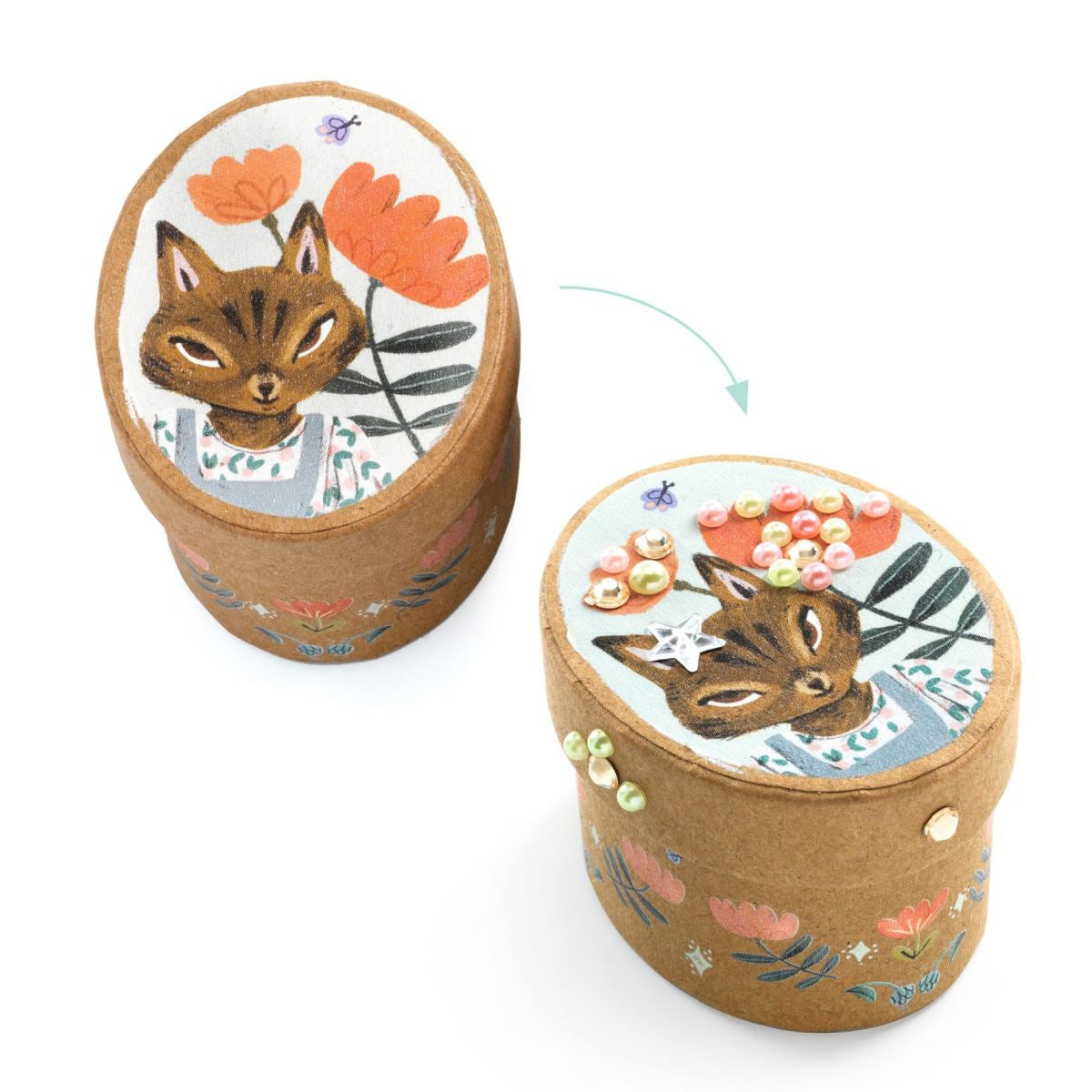 Basteln DJECO DIY: 5 Mini-Schachteln