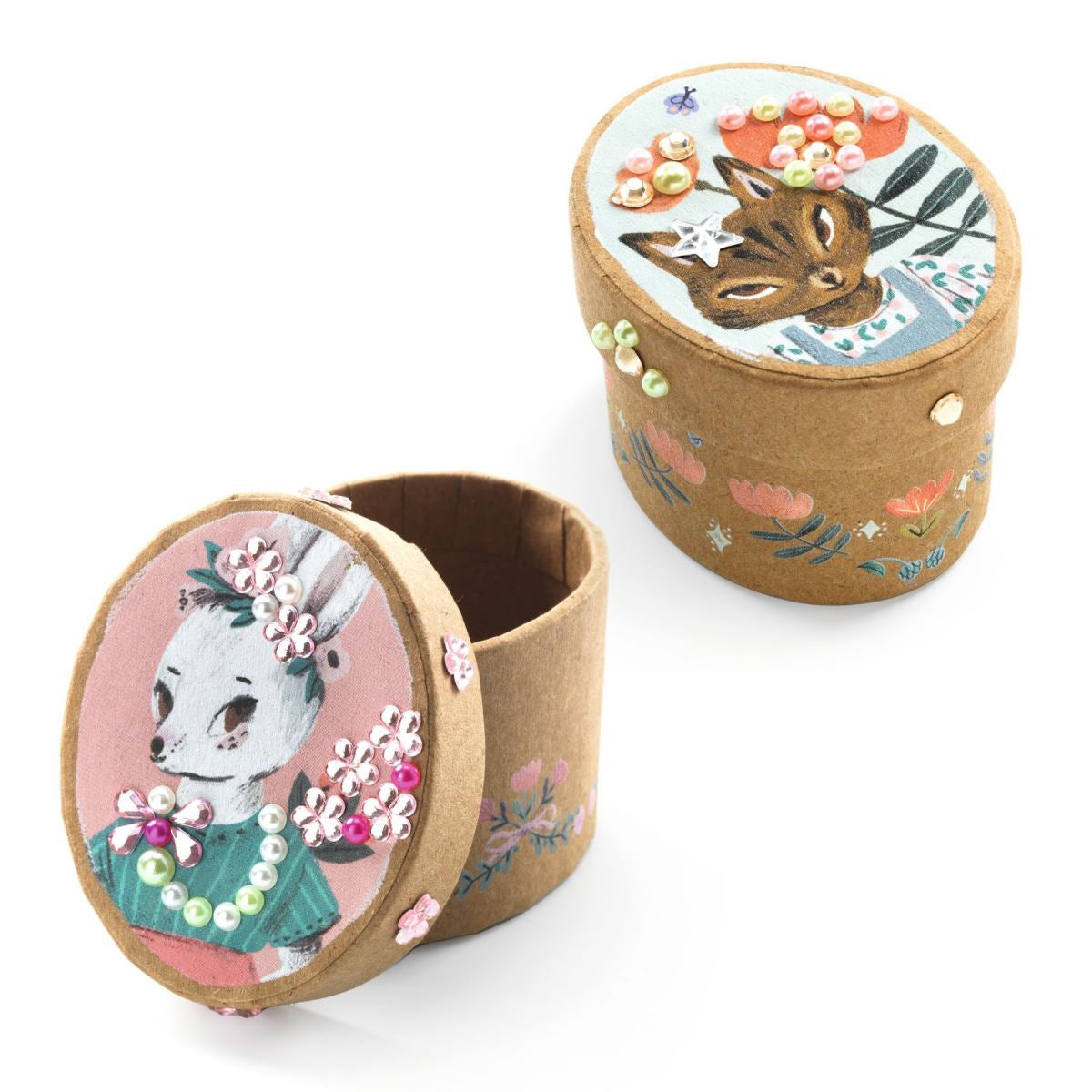 Basteln DJECO DIY: 5 Mini-Schachteln
