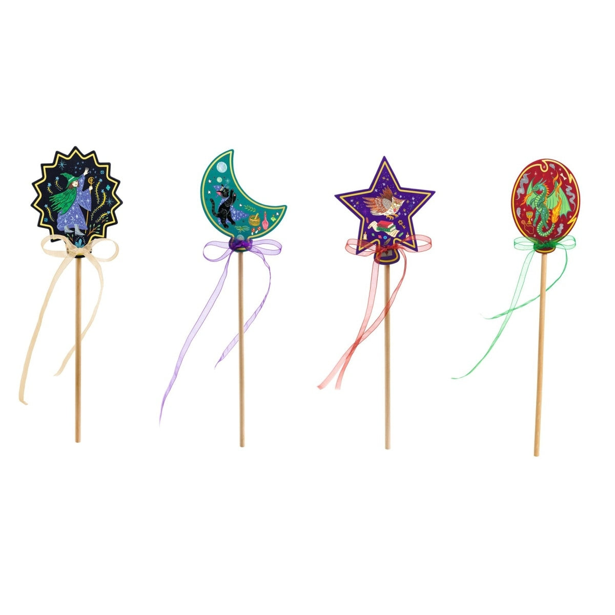 Basteln DJECO Do it yourself: Zauberstäbe Spells