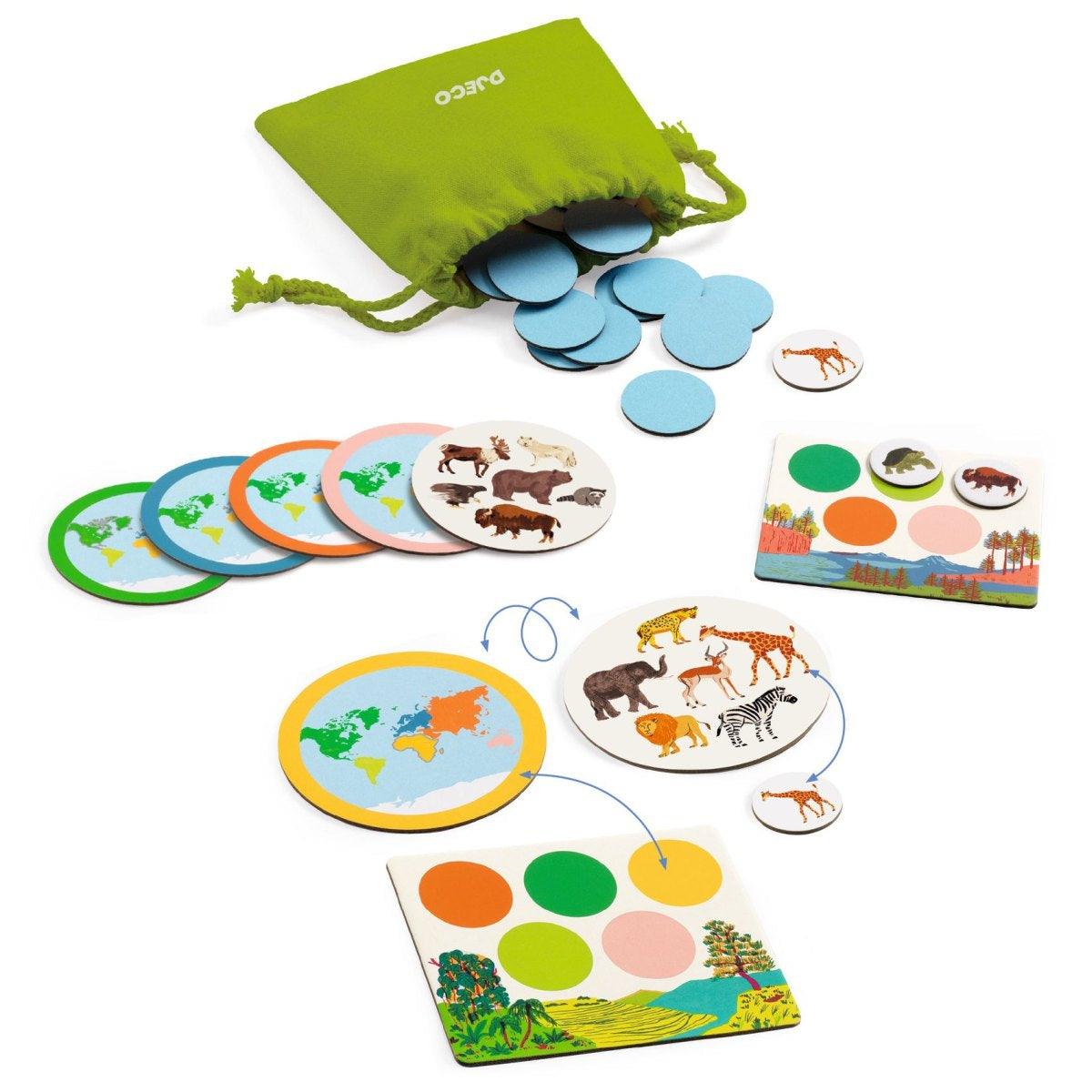 Spiel DJECO Spiele: Animo Mondo