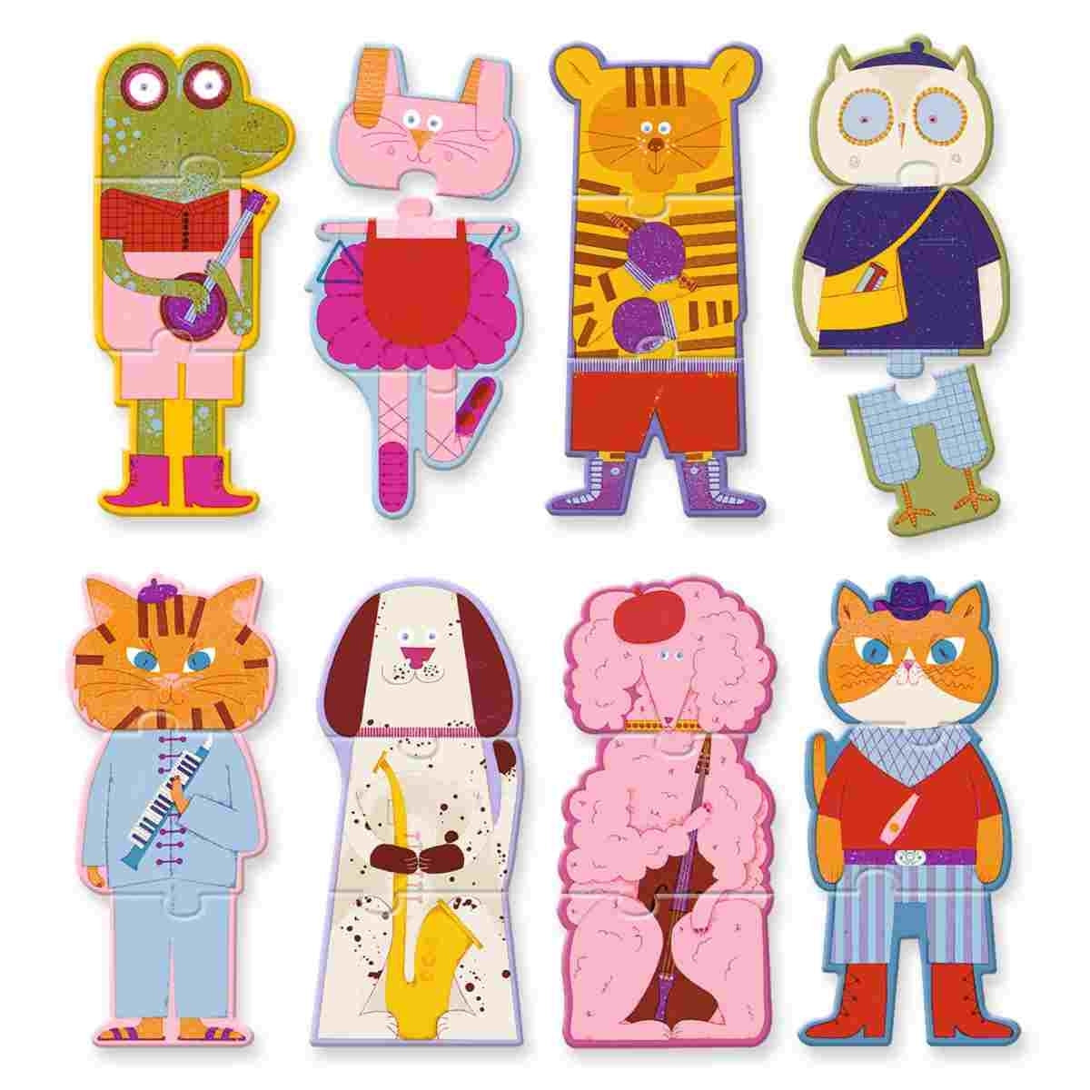 Puzzle DJECO Puzzle trio: Orchester