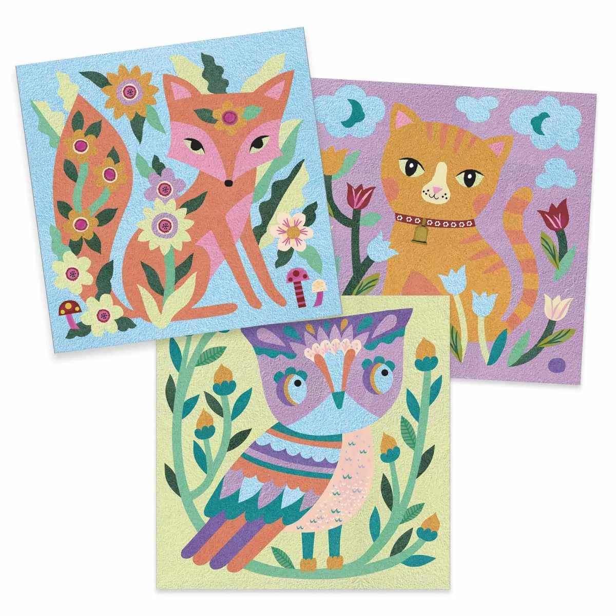 Malen DJECO Sandbild: Garden lights