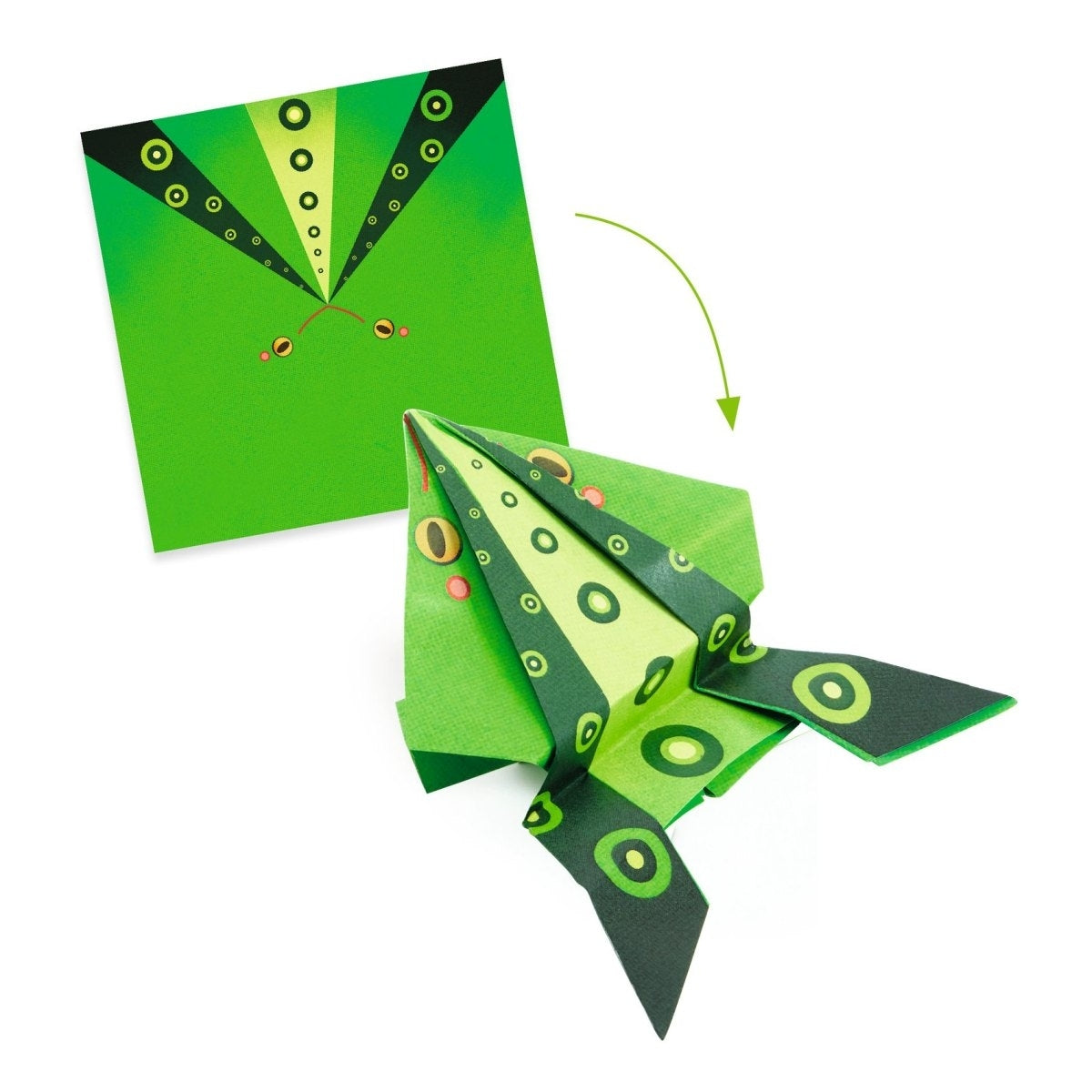 Falten DJECO Origami: Springende Tiere