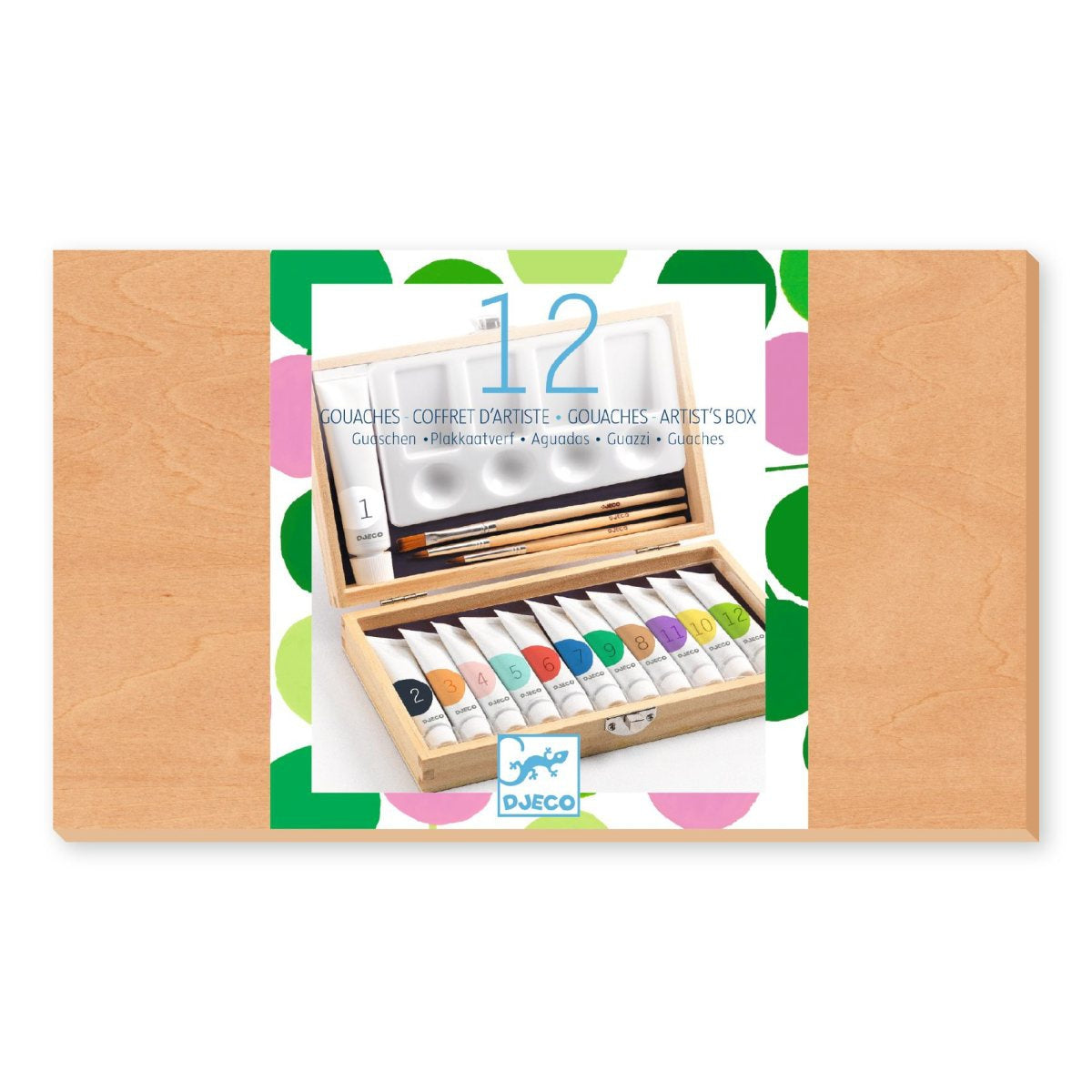 Malen DJECO Farben: Gouache-Farbkasten