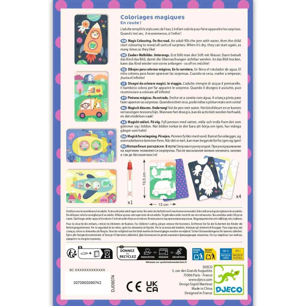 Wassermalen: Unterwegs