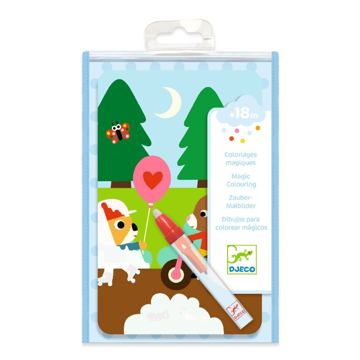 Malen DJECO Wassermalen: Im Grünen