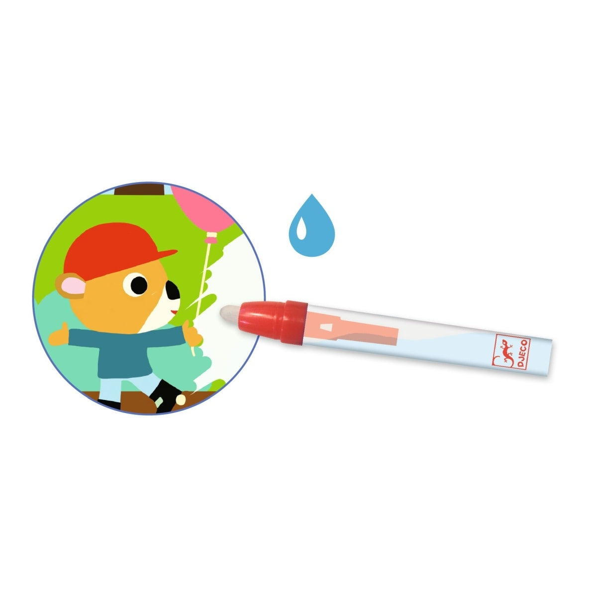 Malen DJECO Wassermalen: Im Grünen