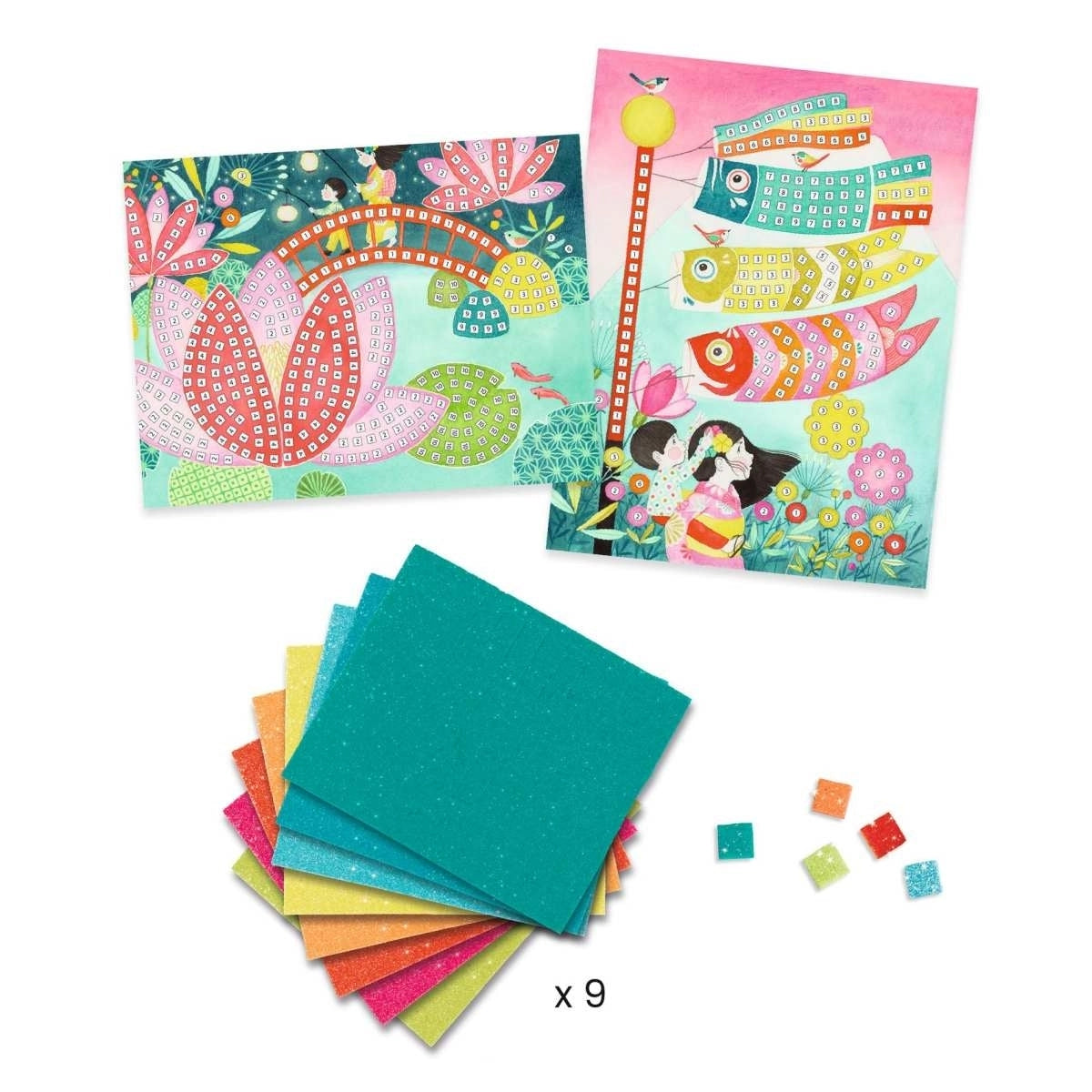 Basteln DJECO Mosaike: Kioto