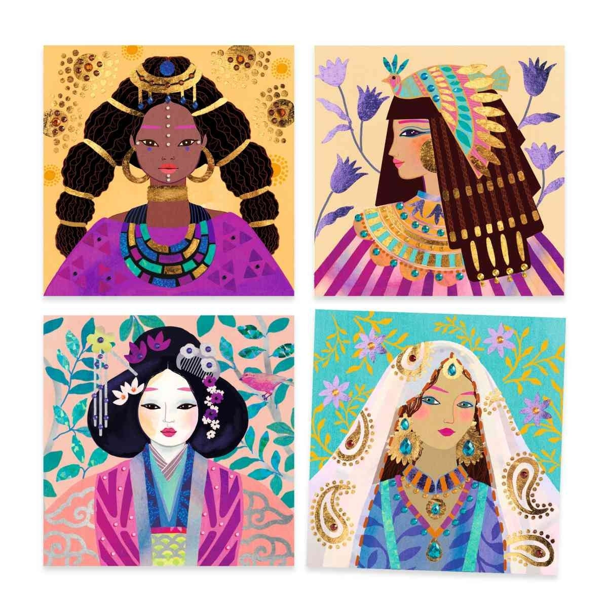 Basteln DJECO Metallfolie: Kostbare Schmuckstücke