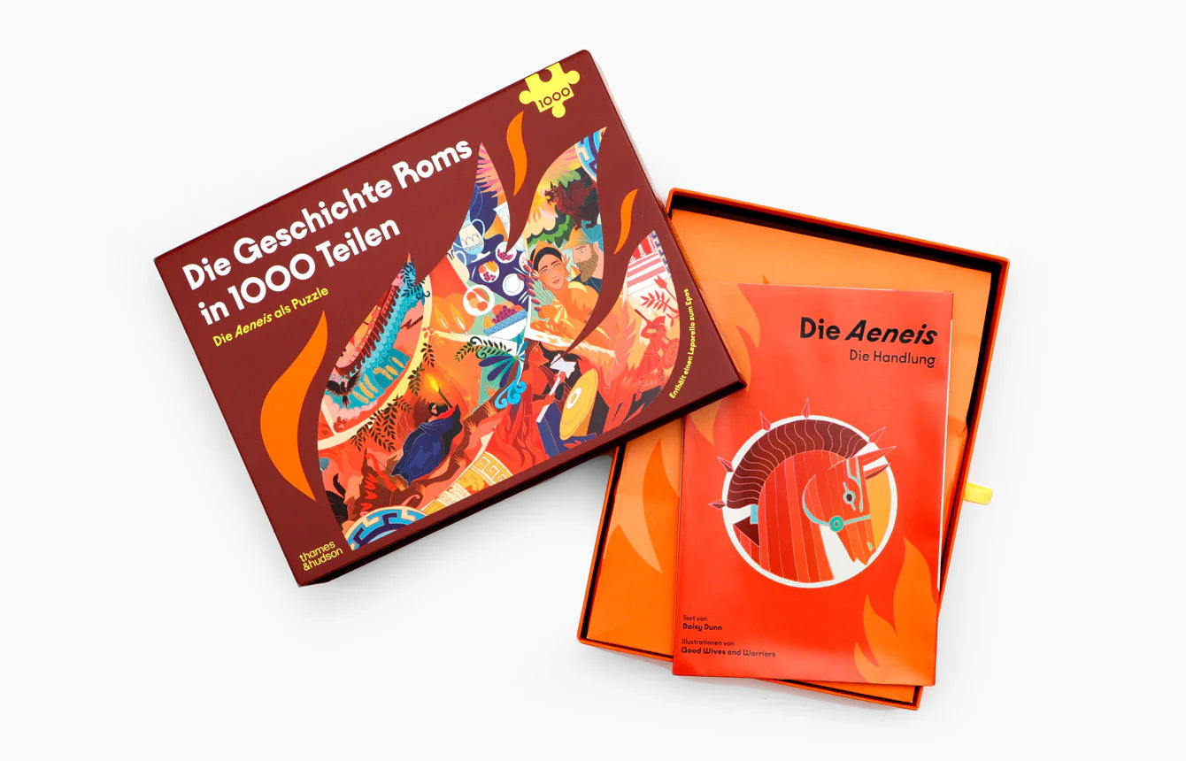 Puzzles Laurence King Verlag Die Geschichte Roms in 1000 Teilen. Die Aeneis als Puzzle