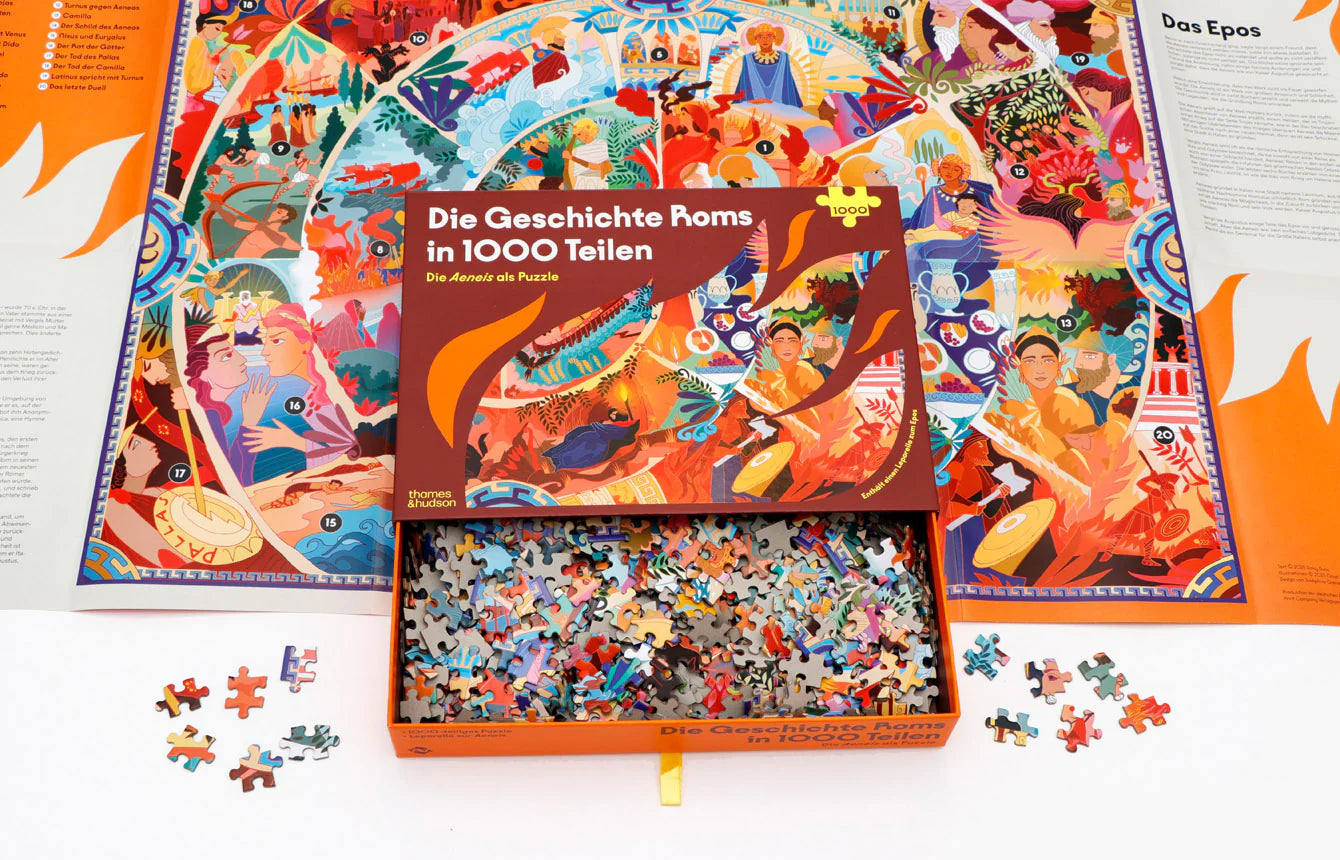 Puzzles Laurence King Verlag Die Geschichte Roms in 1000 Teilen. Die Aeneis als Puzzle