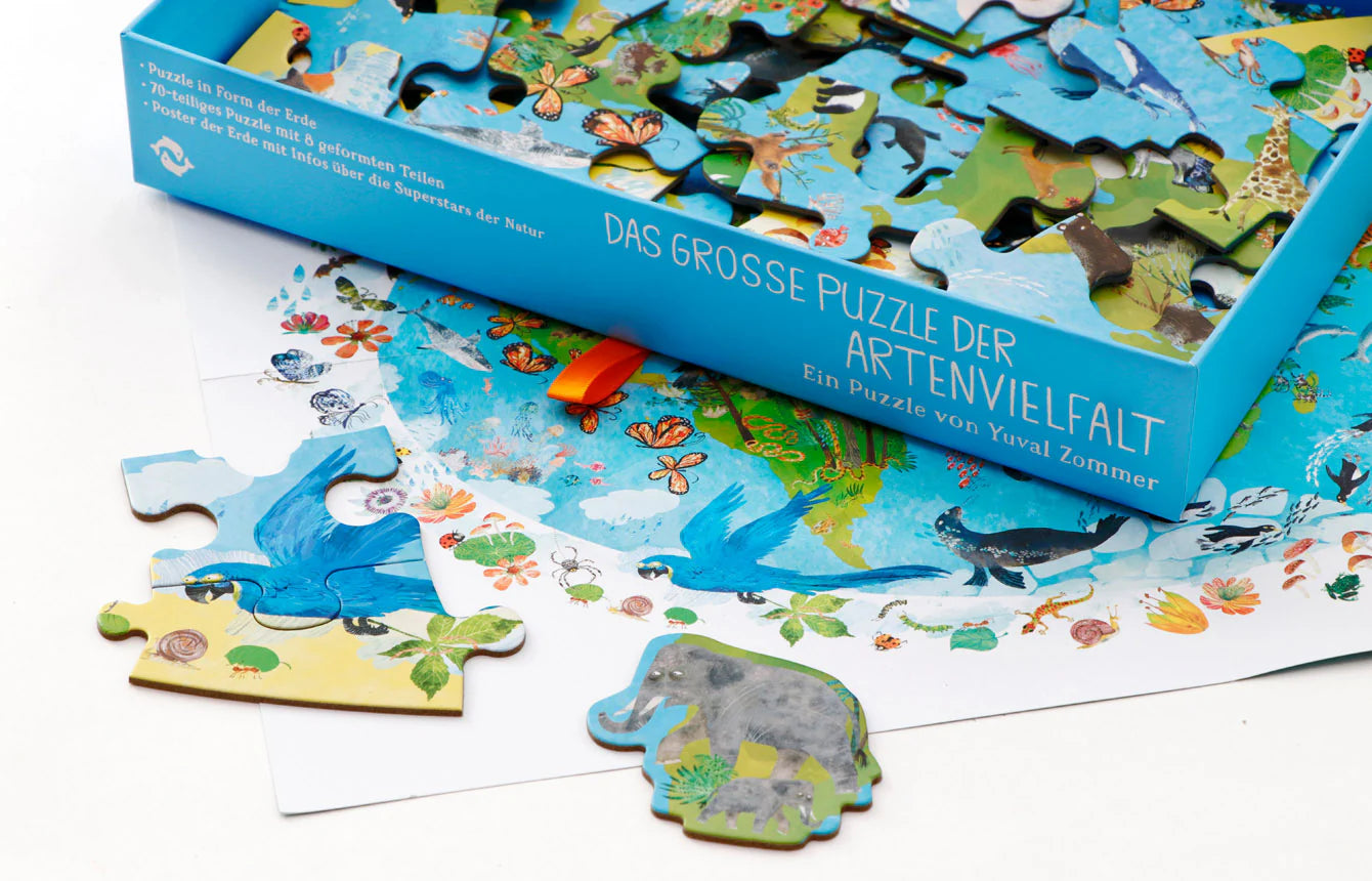 Puzzles Laurence King Verlag Das große Puzzle der Artenvielfalt