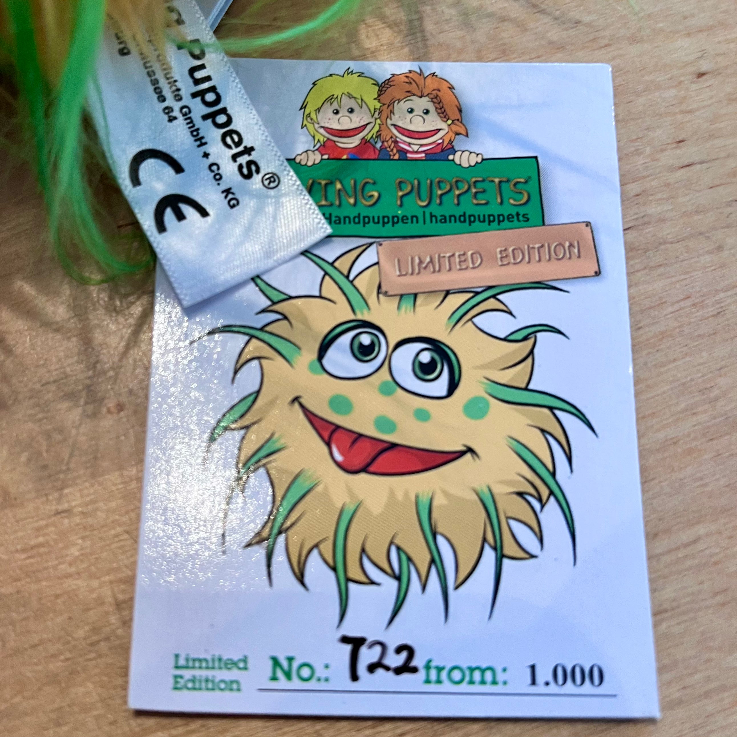Handpuppe Kracherchen (Limited Edition Quatschköppe)
