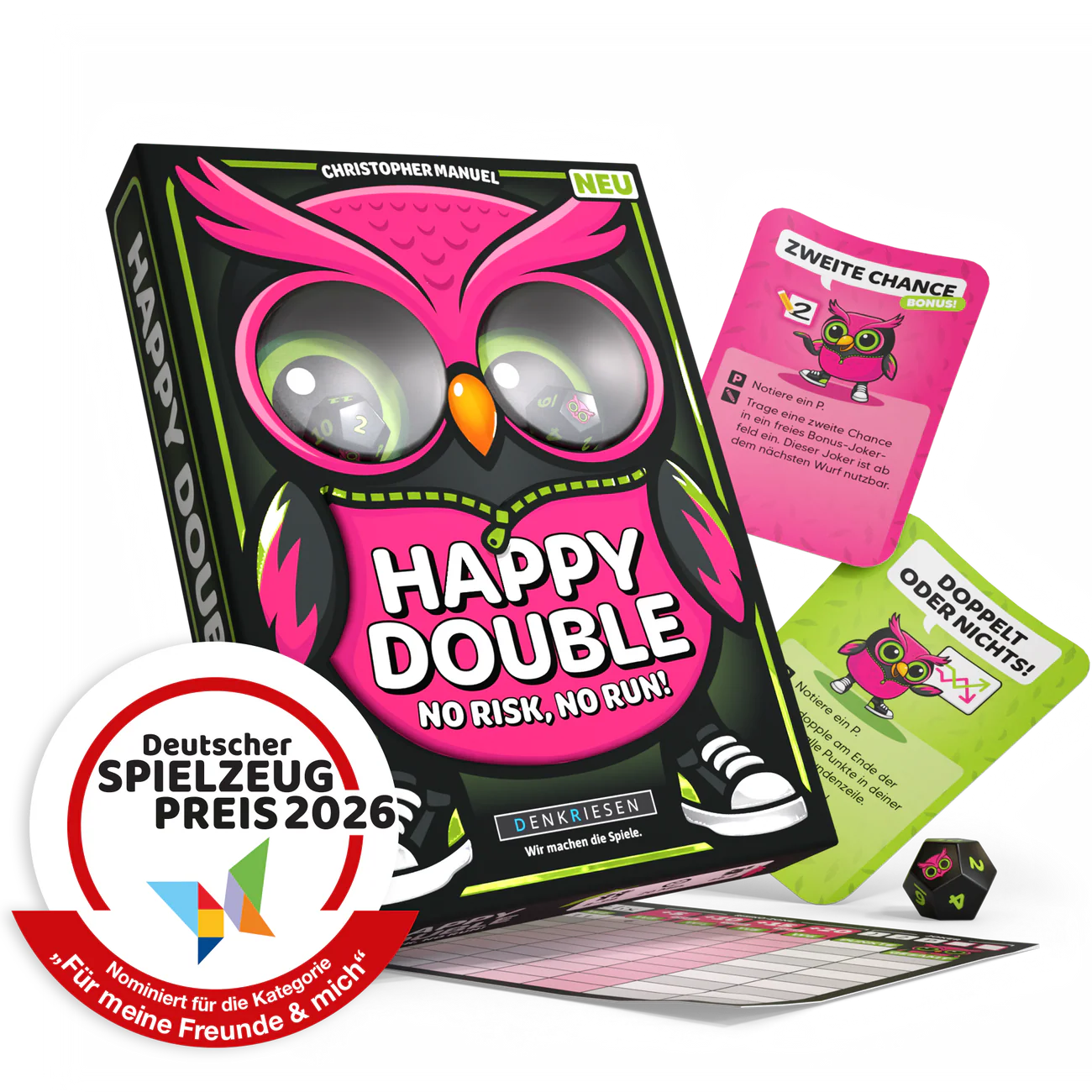 Happy Double - "No Risk No Run!"