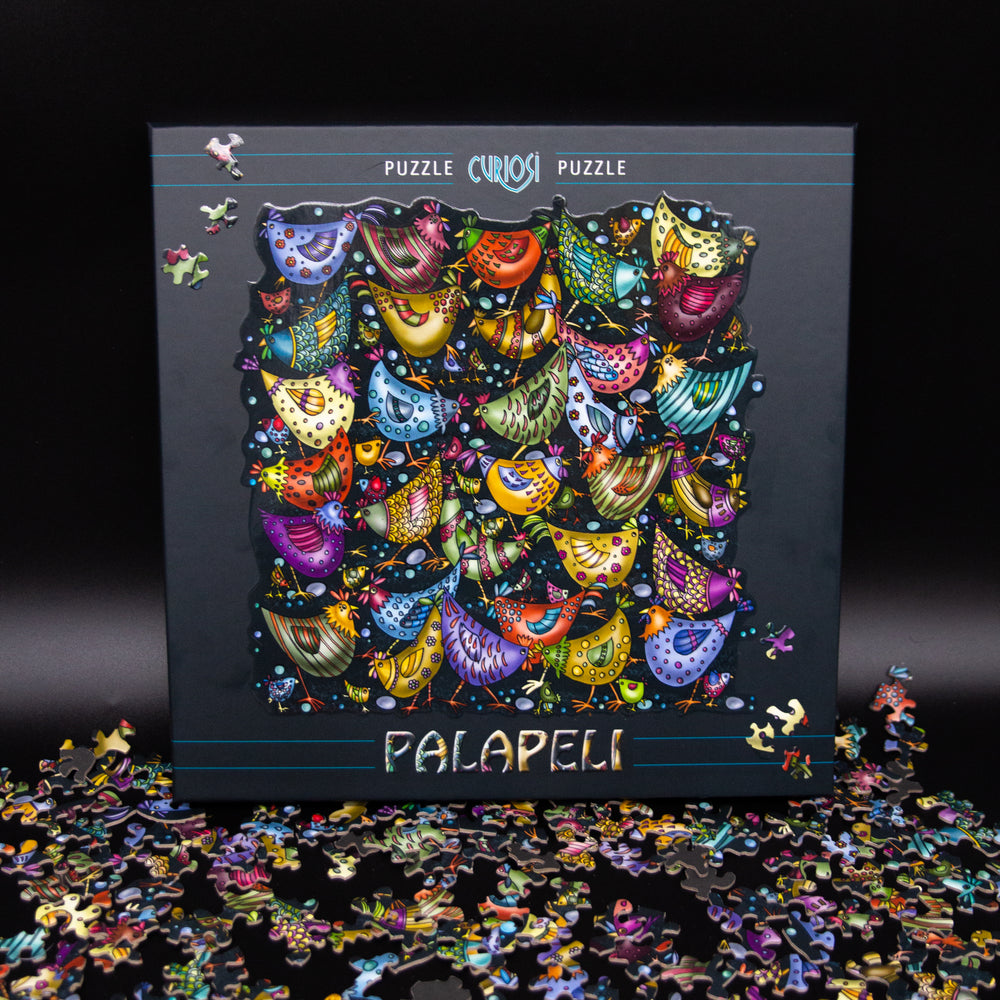 Puzzle Bärenpresse Puzzle Palapeli "Hühnerhaufen"