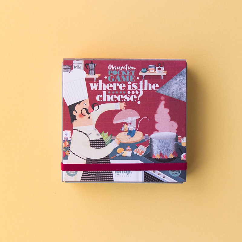 Gesellschaftsspiel Londji Pocket Game - Where is the cheese?