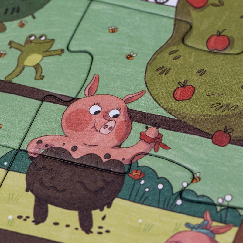 Puzzle Londji Puzzle - Farmtastic