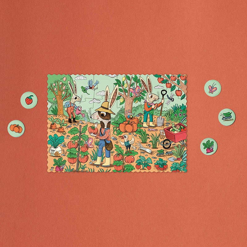 Puzzle Londji Tiny Puzzle - Garden