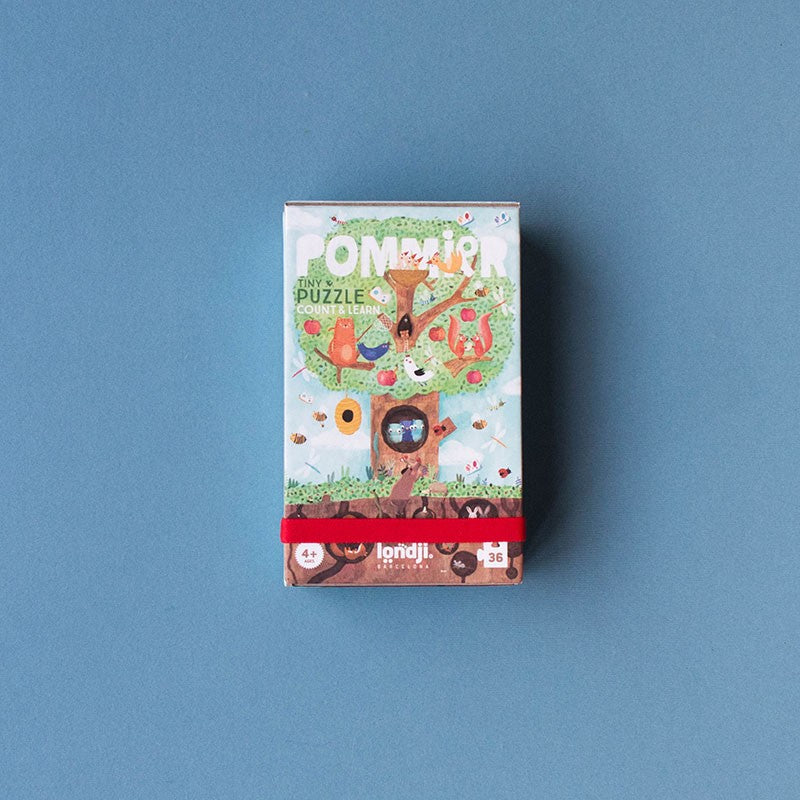 Puzzle Londji Tiny Puzzle - Apfelbaum