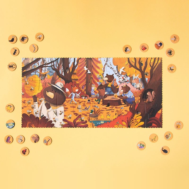 Puzzle Londji Puzzle - Bear's Forest