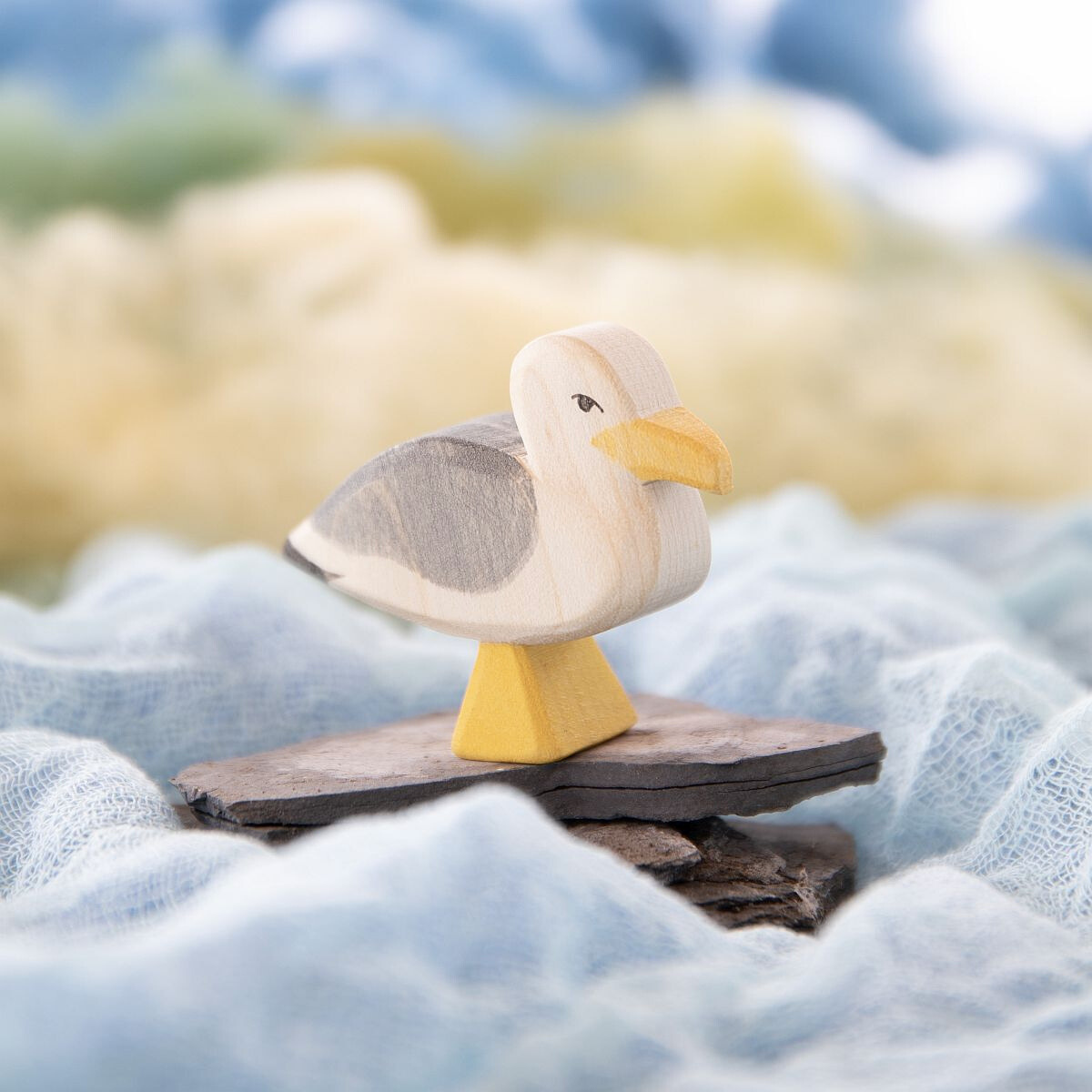 Holztiere & Figuren Ostheimer Holzspielzeug Möwe