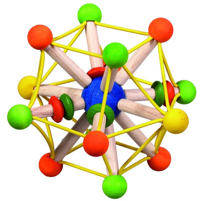 Holzspielzeug nic Baby-Holzgreifling „nic-lix“